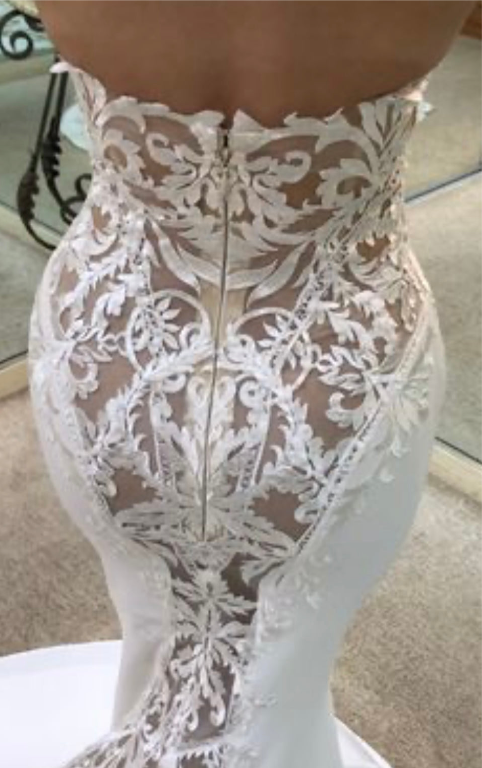 Enzoani Lainey dress size 18 (5554)