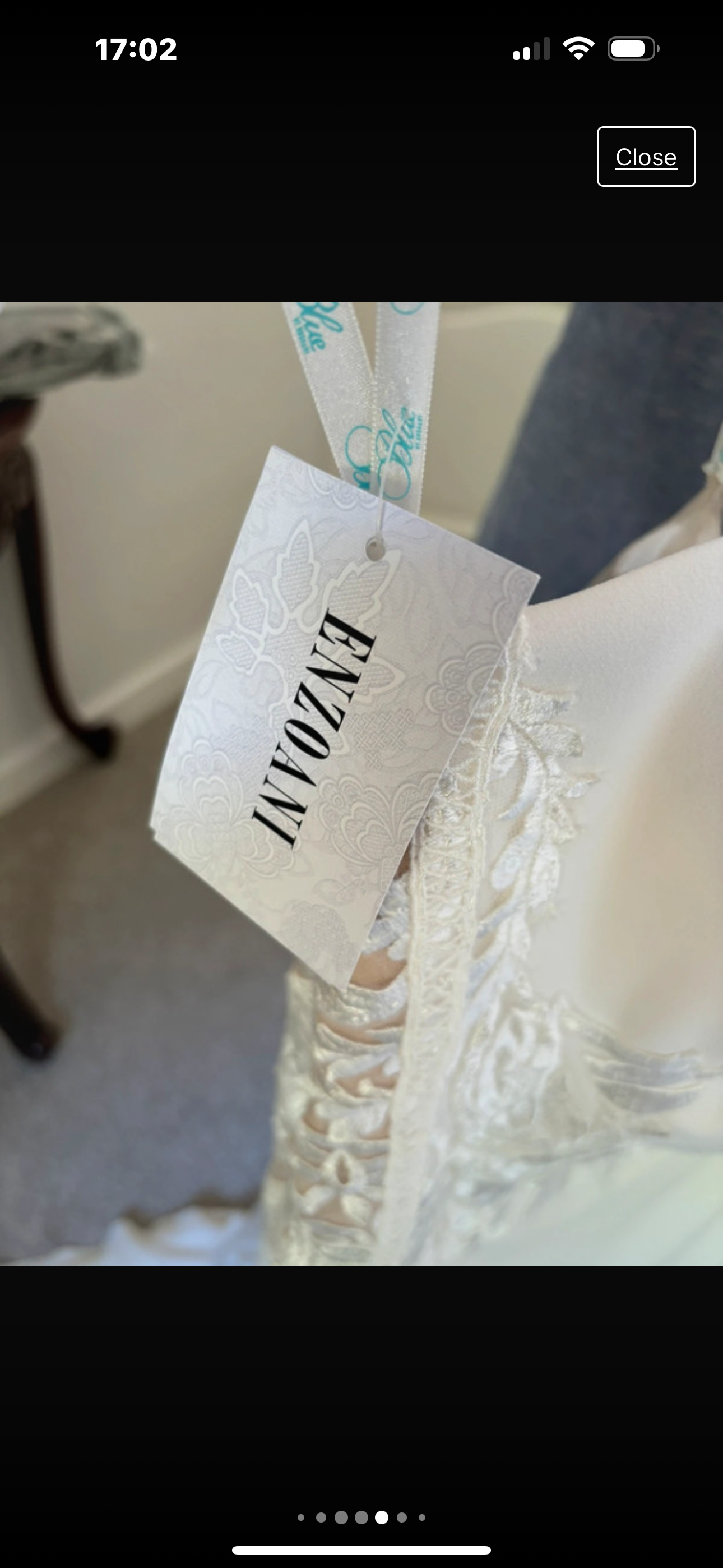 Enzoani Lainey dress size 18 (5554)