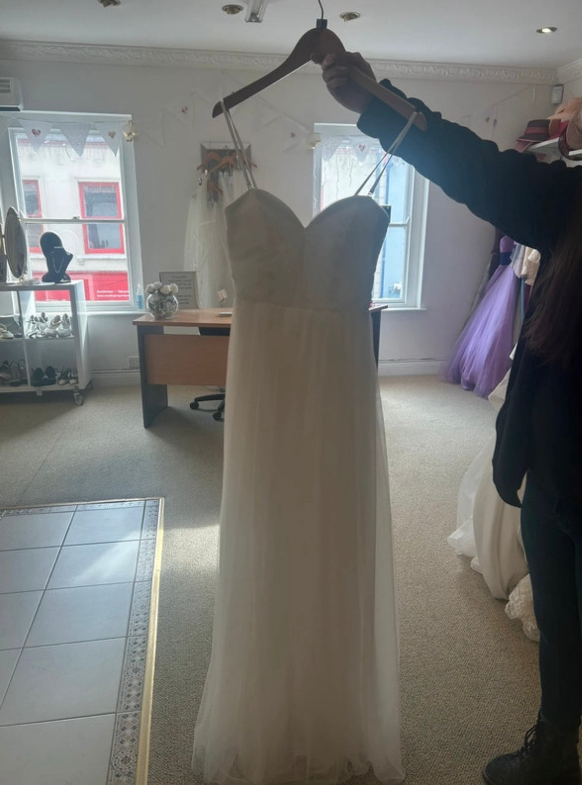 Asos Floor length bridal dress 62003