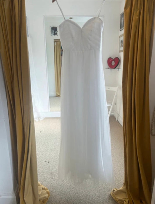 Asos Floor length bridal dress 62003